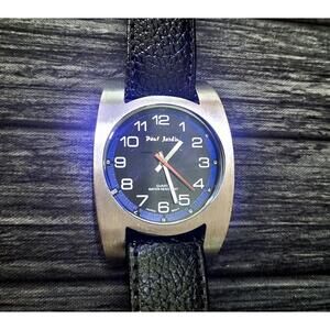 Very Rare Vintage Paul Jardin Curvex Mens Watch W New Strap